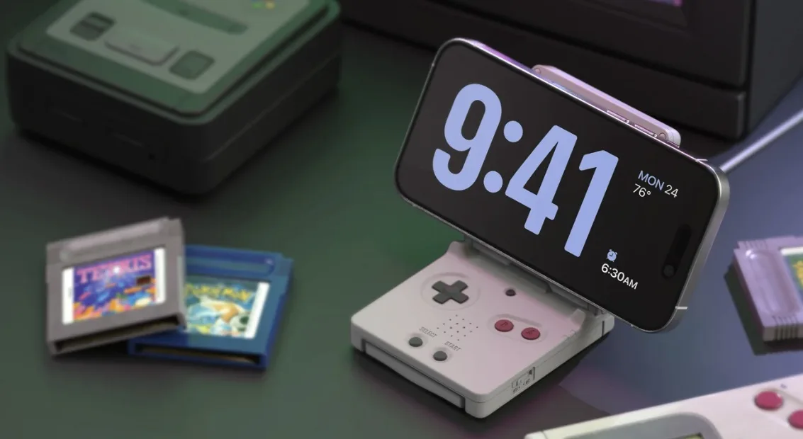 Game Boy Inspired MagSafe Stand