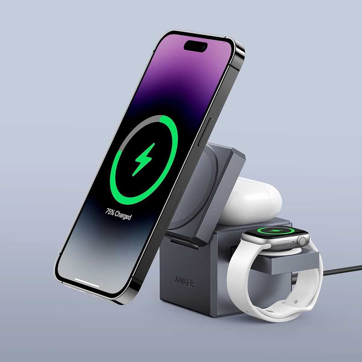 Anker 3 in 1 MagSafe Cube Charger