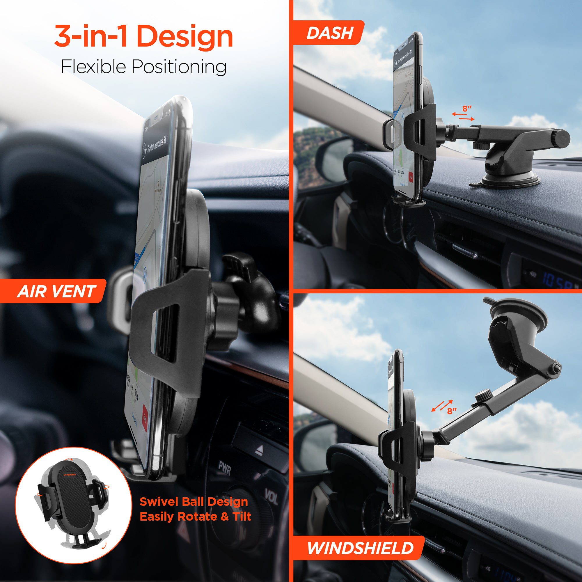 15289 HYG 3 in 1 Phone Mount Kit 003